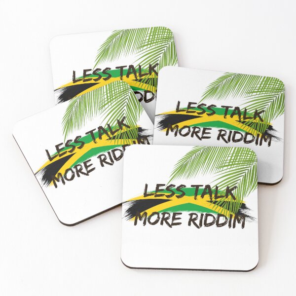 Item preview, Less talk more riddim Jamaican style designed and sold by ushrimpy.