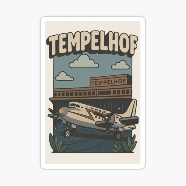 Artikel-Vorschau von Tempelhof Berlin Aviation Tribute, designt und verkauft von Void Supply.
