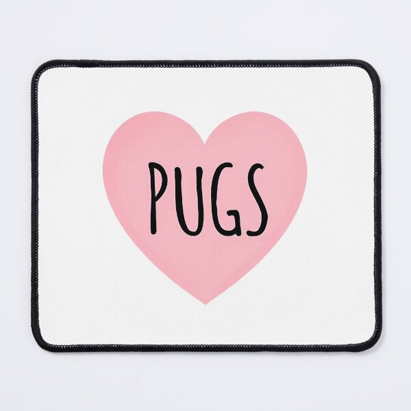 Item preview, I Heart Pugs  designed and sold by CharmStudio.