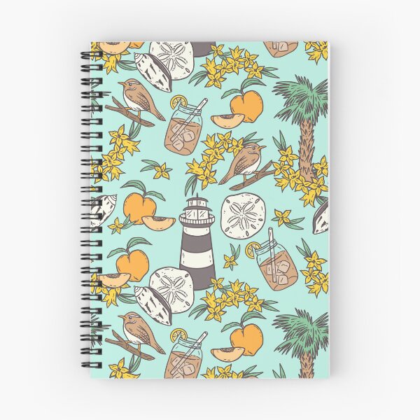 Item preview, South Carolina Pattern – Sweet Tea, Peaches & Lowcountry Charm designed and sold by musingtreeart.