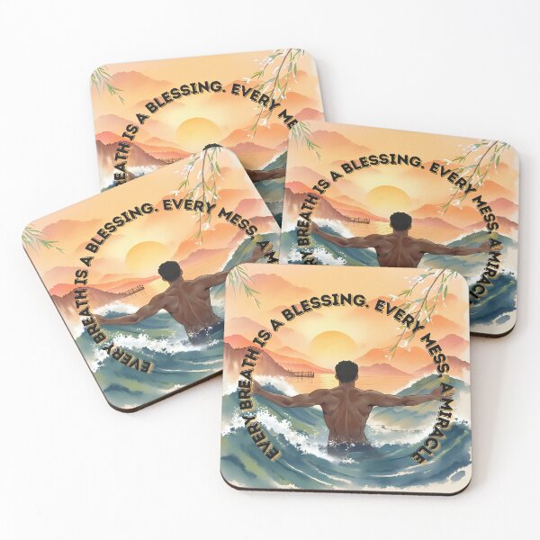 Item preview, Every breath is a blessing. Every mess, a miracle designed and sold by Paws and Ink Art.