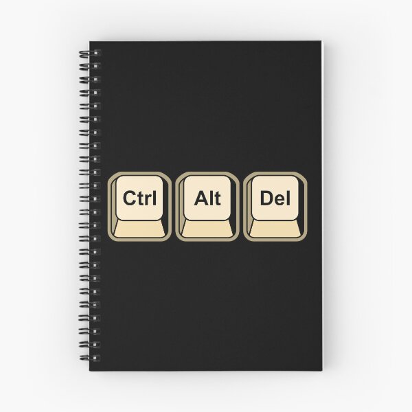 Item preview, Ctrl Alt Del – Retro Keyboard Reboot Design designed and sold by Flametric.