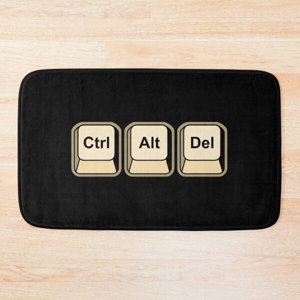 Item preview, Ctrl Alt Del – Retro Keyboard Reboot Design designed and sold by Flametric.