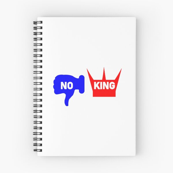 Item preview, No King – Rejection of Authority Minimalist Tee designed and sold by JR78.