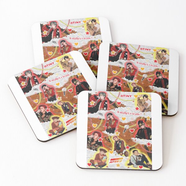 Item preview, Diseño en collage inspirado en el grupo ateez designed and sold by mbs-desing.