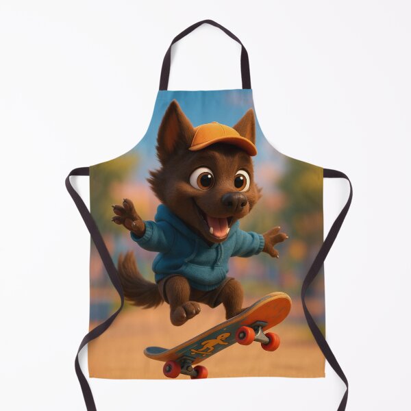 Item preview, Skater Australian Kelpie designed and sold by Sillytoe.