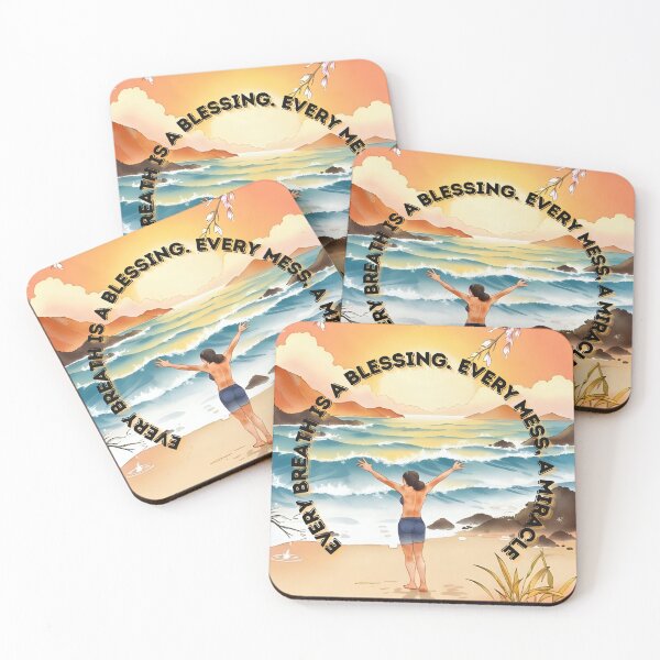 Item preview,  Every mess, a miracle, every breath a blessing. designed and sold by Paws and Ink Art.