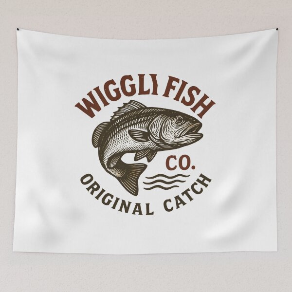 Item preview, Wiggly Fish Co. – Original Catch designed and sold by ALITOPRINCE.