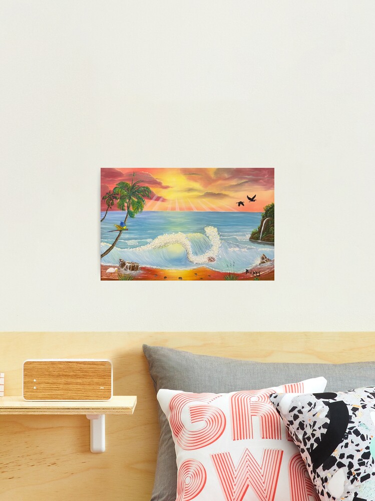 Thumbnail 2 of 3, Photographic Print, Hawaii HoneyMoon designed and sold by buddyartwork.
