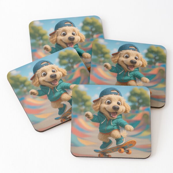 Item preview, Skater Australian Labradoodle designed and sold by Sillytoe.