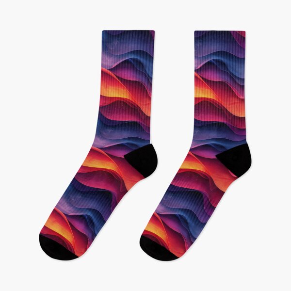 Item preview, Dynamic Abstract Waves in Pink, Purple, and Orange designed and sold by NTGUILTY.