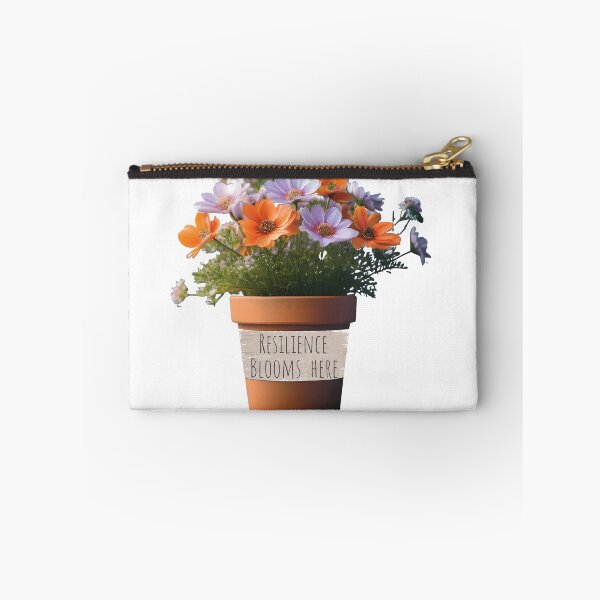 Item preview, Inspirational Flower Pot Resilience Blooms Here Shirts Journals And Stickers For Mental Health Awareness designed and sold by Apotheosis by Irie Meraki.
