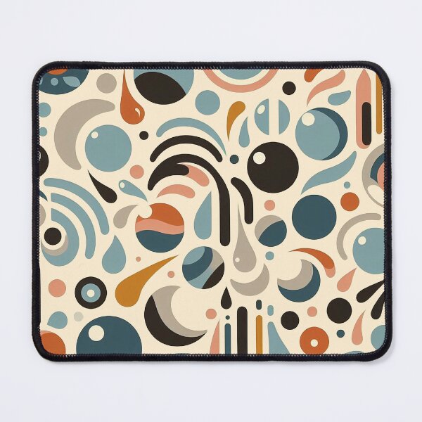 Item preview, Mid-Century Modern Splash pattern designed and sold by ArtFactoryAI.