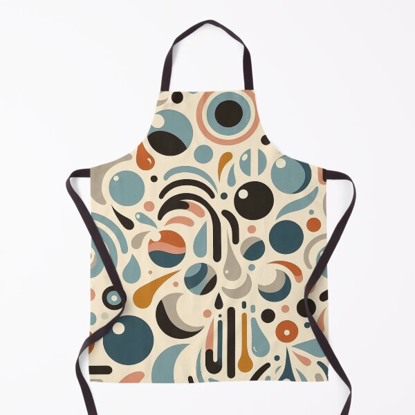 Item preview, Mid-Century Modern Splash pattern designed and sold by ArtFactoryAI.