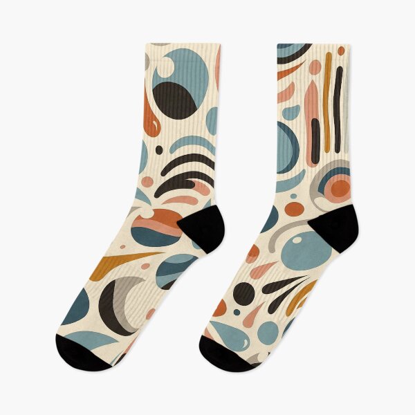 Item preview, Mid-Century Modern Splash pattern designed and sold by ArtFactoryAI.