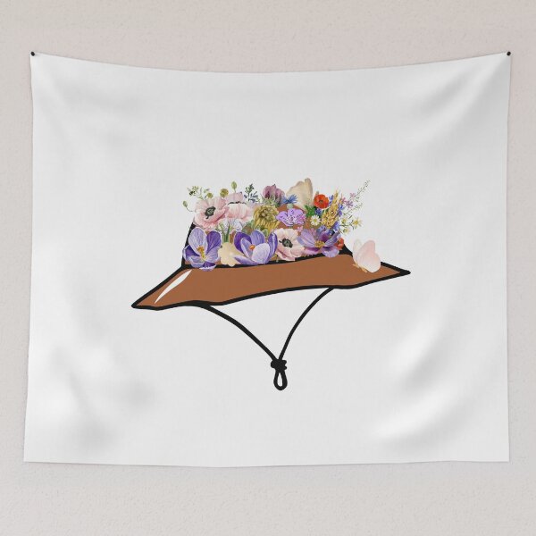 Item preview, Wild flower hiking hat  designed and sold by ELK20.