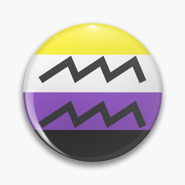 Item preview, Non-binary Aquarius designed and sold by michellekchen.
