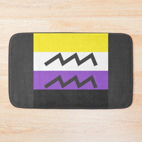 Item preview, Non-binary Aquarius designed and sold by michellekchen.