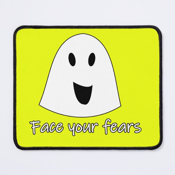 Item preview, Face Your Fears – Motivational Bold Typography Tee designed and sold by JR78.
