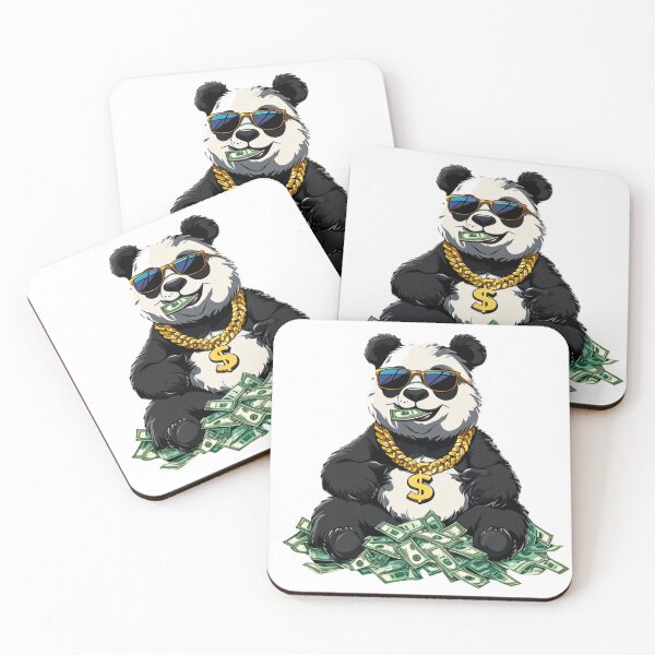 Item preview, Panda Rich Money | Camiseta designed and sold by NicolasGlowArt.