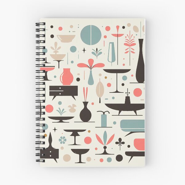 Item preview, Mid-Century Modern Splash pattern designed and sold by ArtFactoryAI.