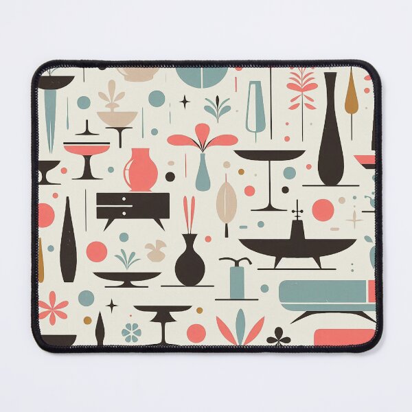 Item preview, Mid-Century Modern Splash pattern designed and sold by ArtFactoryAI.