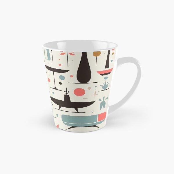 Item preview, Mid-Century Modern Splash pattern designed and sold by ArtFactoryAI.