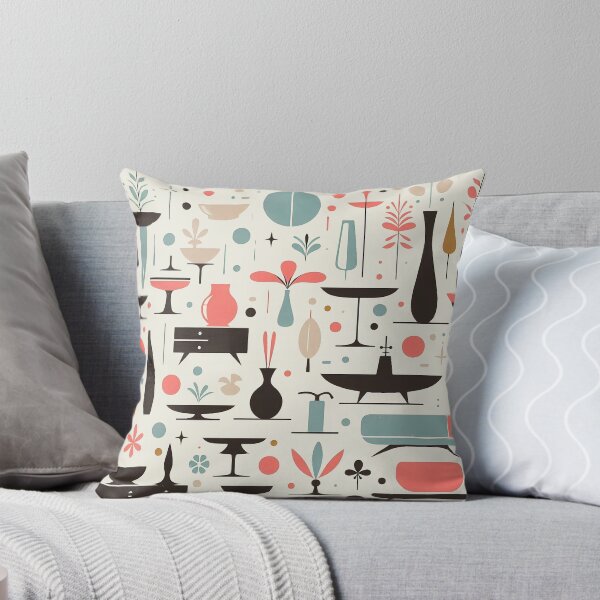 Item preview, Mid-Century Modern Splash pattern designed and sold by ArtFactoryAI.