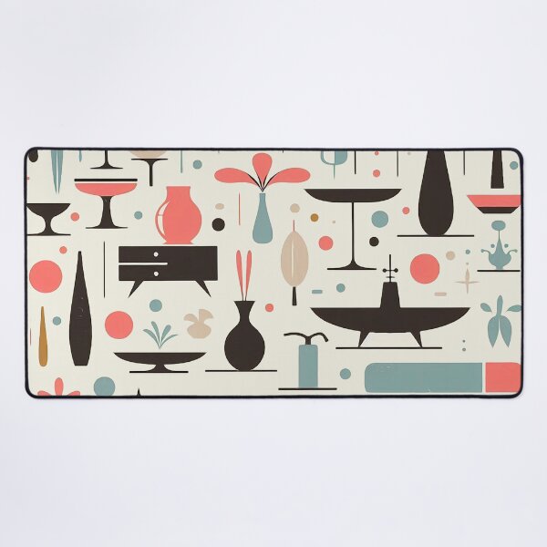 Item preview, Mid-Century Modern Splash pattern designed and sold by ArtFactoryAI.