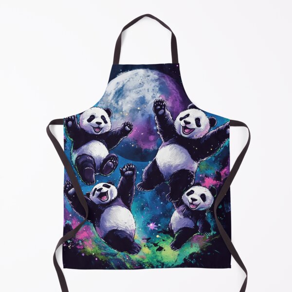 Item preview, Happy Panda and Moon designed and sold by NicolasGlowArt.