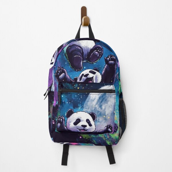 Item preview, Happy Panda and Moon designed and sold by NicolasGlowArt.