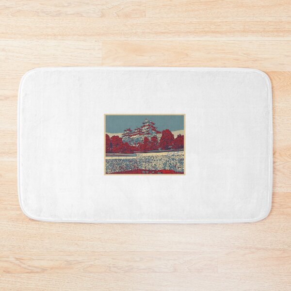 Item preview, Himeji Castle Hokusai by Ivan designed and sold by chateauxstudios.