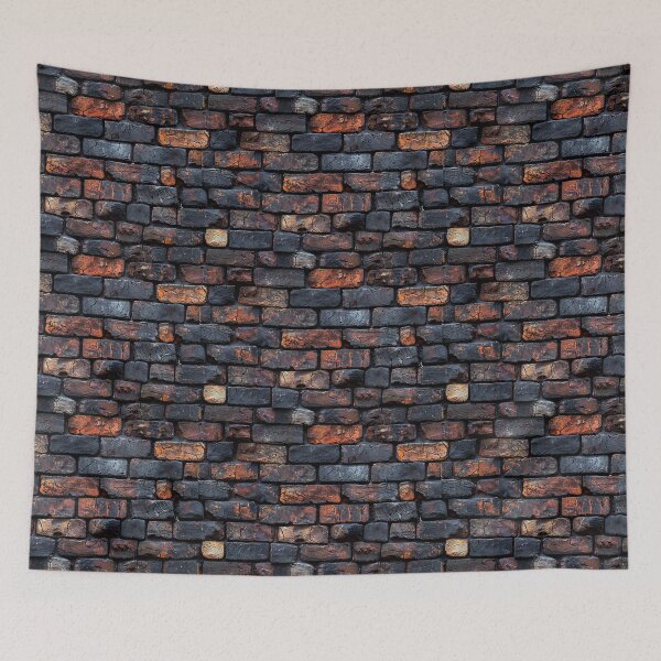 Item preview, Distressed Red and Black Brick Wall Texture designed and sold by NTGUILTY.