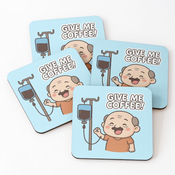 Item preview, Coffee in the vein: survival mode activated designed and sold by Martapp.