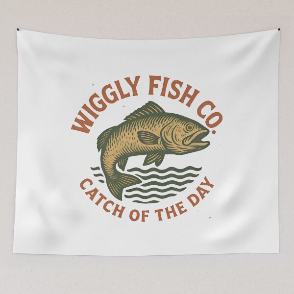 Item preview, Wiggly Fish Co. – Original Catch designed and sold by ALITOPRINCE.