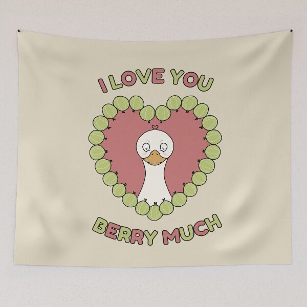 Item preview, I LOVE YOU BERRY MUCH designed and sold by HugSomeNettles.