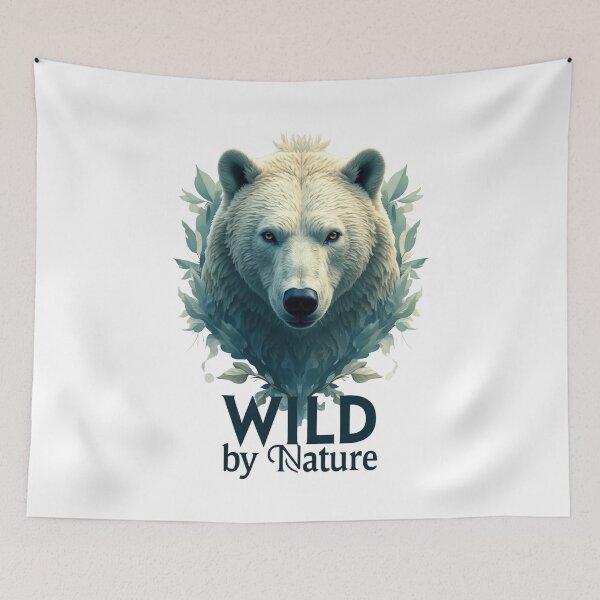 Item preview, Wild by Nature Polar Bear designed and sold by ShadowAndSlate.