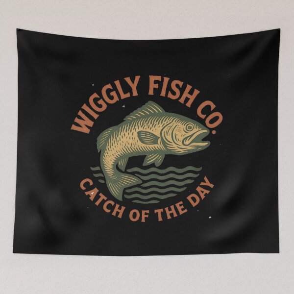 Item preview, Wiggly Fish Co. – Original Catch designed and sold by ALITOPRINCE.