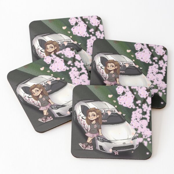 Item preview, Scion FRS / Subaru BRZ / Toyota 86 with Girl designed and sold by AriAlmighty.