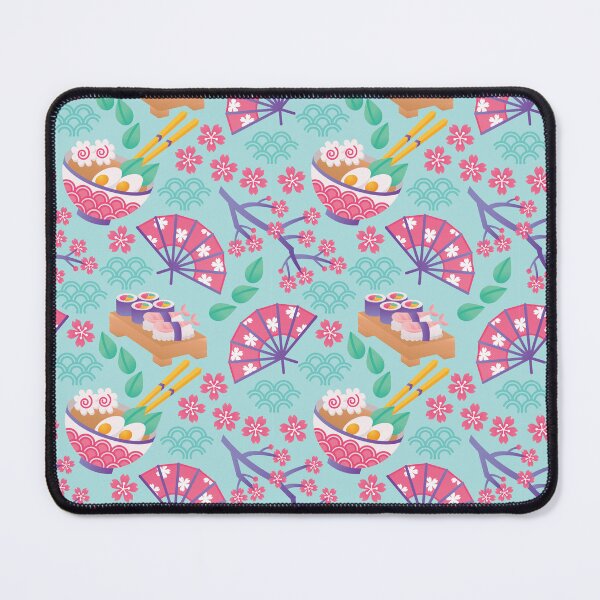 Item preview, Patrón Kawaii de Ramen y Sushi: Diseño de Comida Japonesa Adorable designed and sold by musingtreeart.