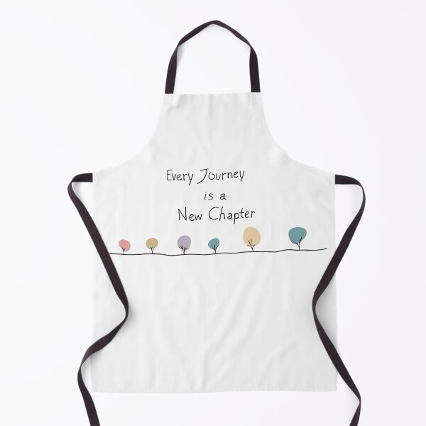 Item preview, Every Journey Is a New Chapter – Inspirational Quote with Minimalist Tree Illustration designed and sold by Fikuall.