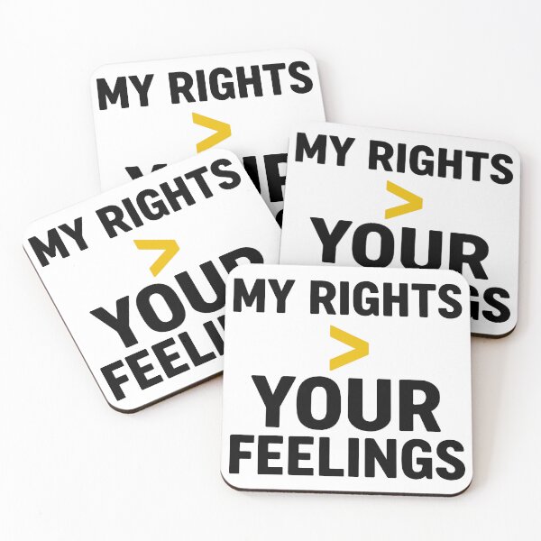 Item preview, My rights > your feelings designed and sold by storelibertys.