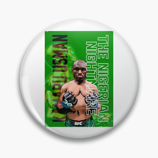 Item preview, The Greatest of All Time – Kamaru Usman “The Nigerian Nightmare” Artwork designed and sold by GrizzlyCollective.