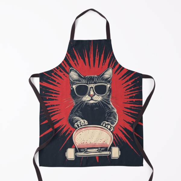 Item preview, Skate Cat | T-Shirt designed and sold by NicolasGlowArt.