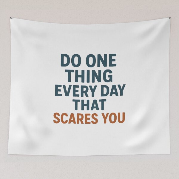 Item preview, Do one thing every day that scares you T_shirt designed and sold by Ayashopp.