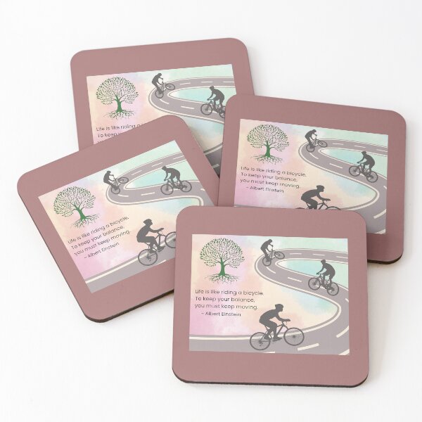 Item preview, Einstein: Life is like Riding a Bicycle designed and sold by EJVisuals.