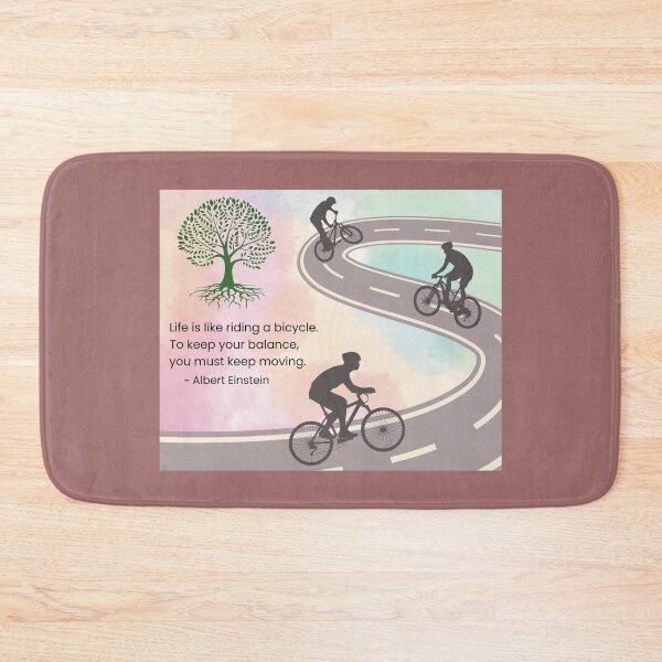 Item preview, Einstein: Life is like Riding a Bicycle designed and sold by EJVisuals.