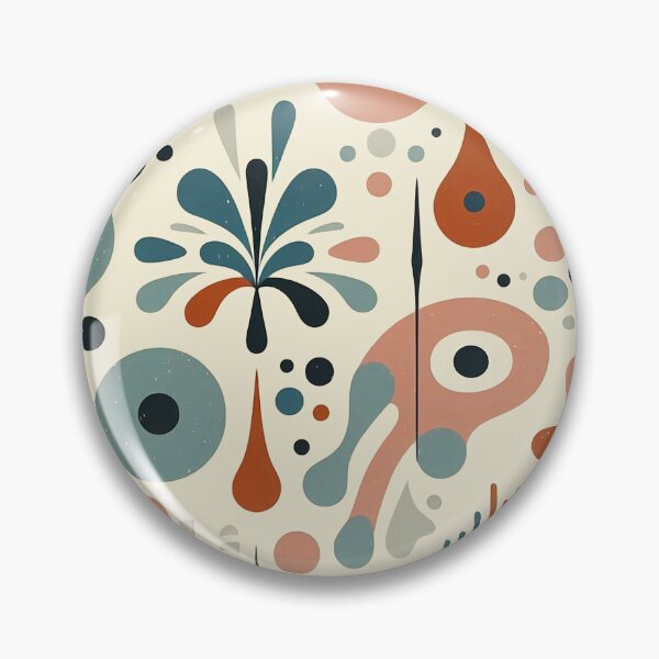 Item preview, Mid-Century Modern Splash pattern designed and sold by ArtFactoryAI.