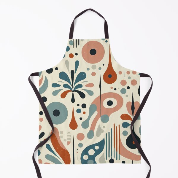 Item preview, Mid-Century Modern Splash pattern designed and sold by ArtFactoryAI.