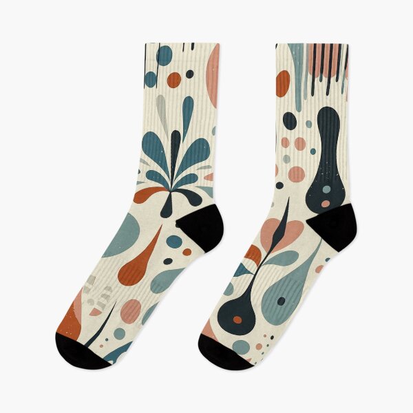 Item preview, Mid-Century Modern Splash pattern designed and sold by ArtFactoryAI.